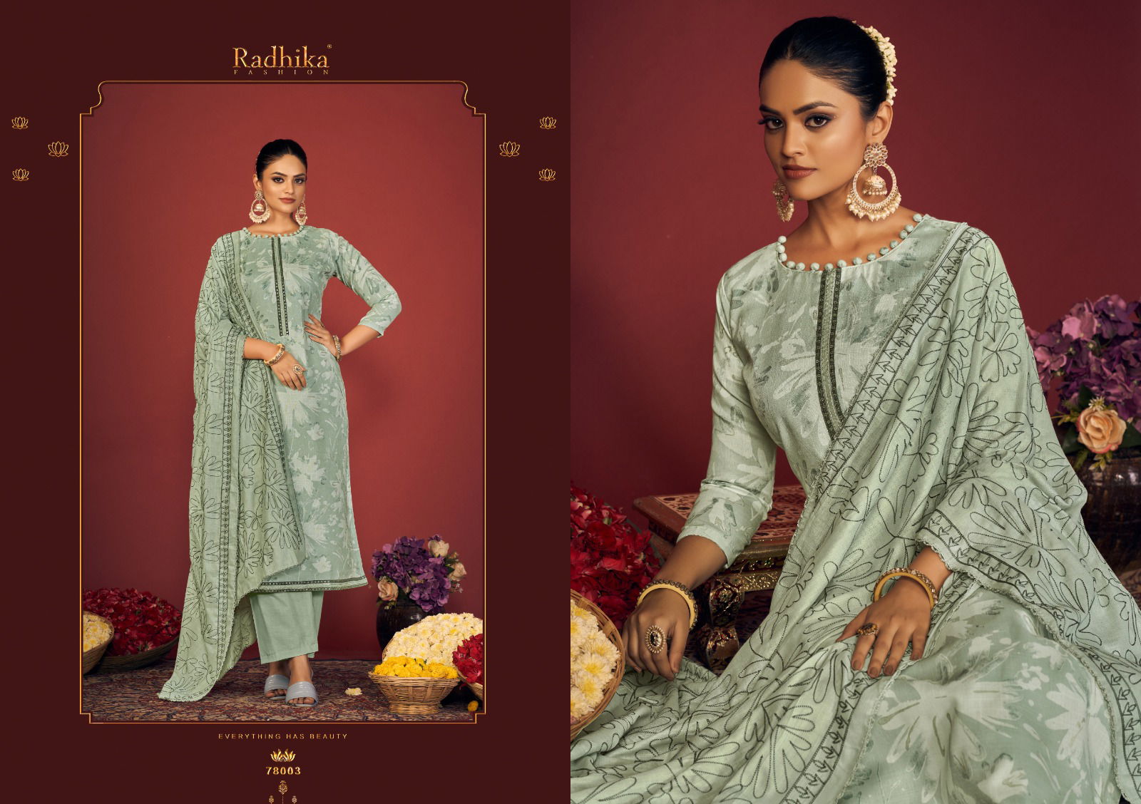 Blossom 14 By Azara Cotton Dress Material Wholesale Market In Surat With Price